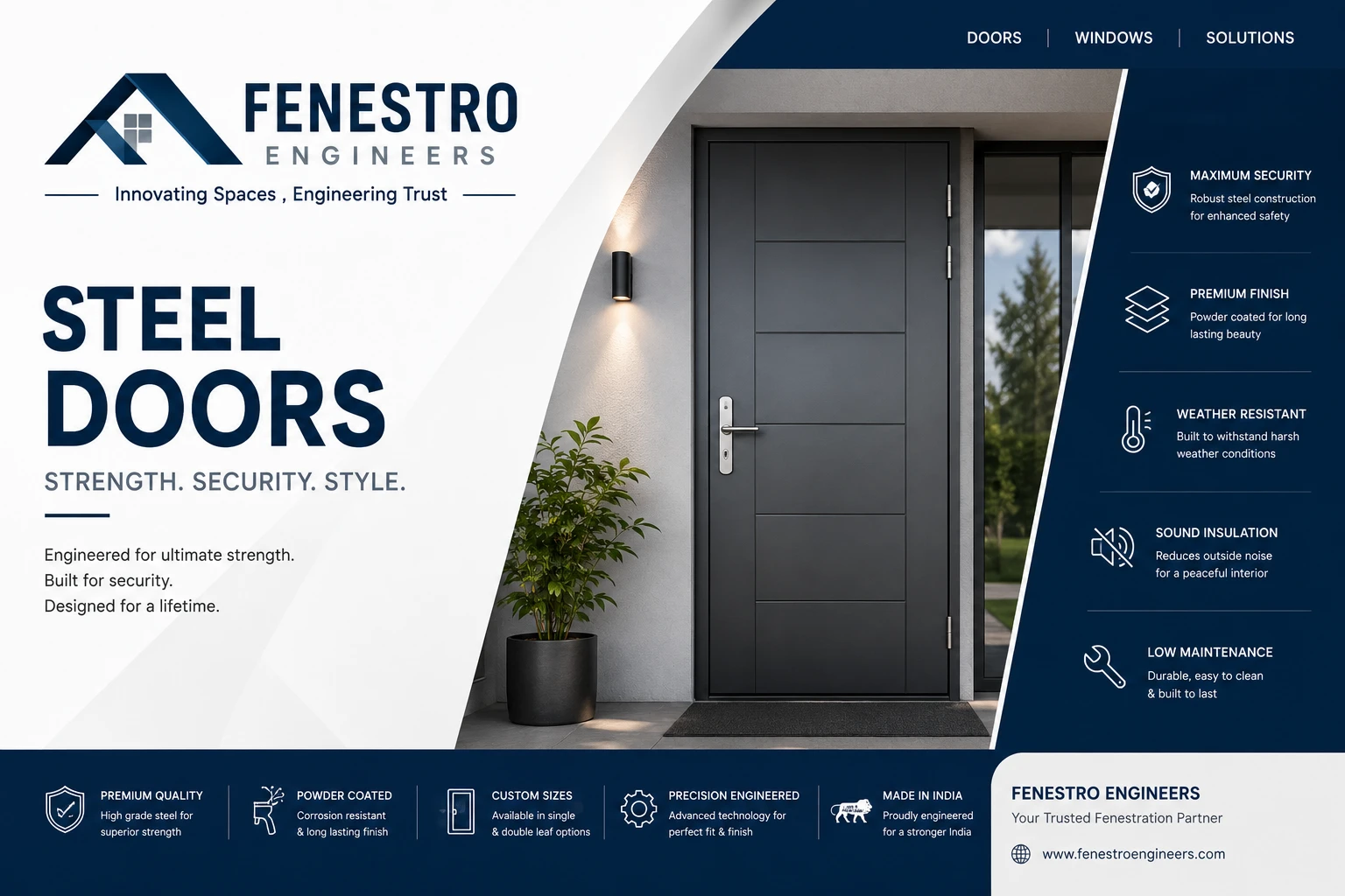 Vitco 40mm Casement Window & Door