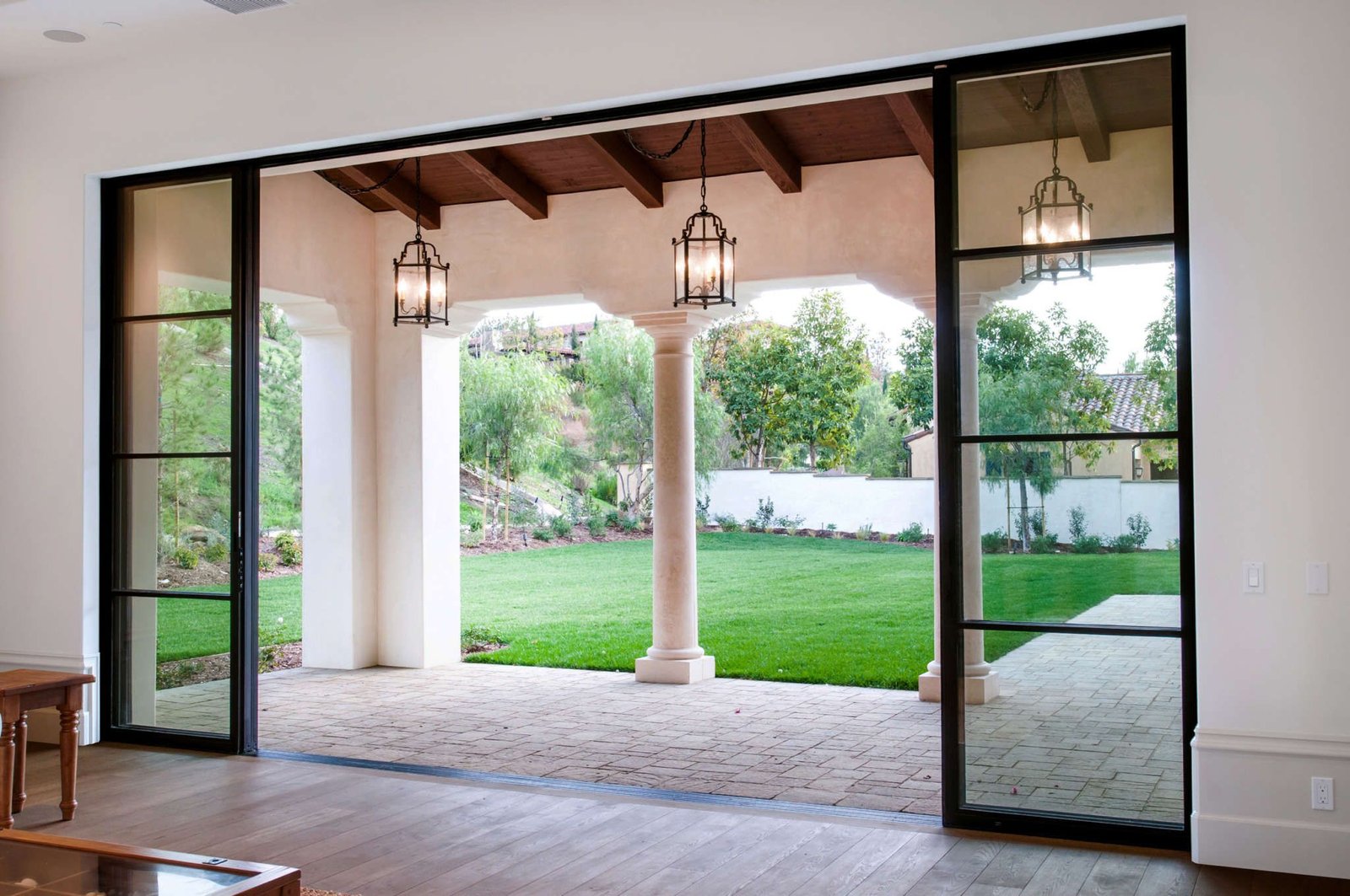 Luxury Villa Sliding Windows Kerala